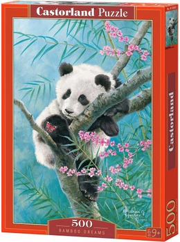 Puzzle Castor Bamboo Dreams 33 x 47 cm 500 elementów (5904438053865)
