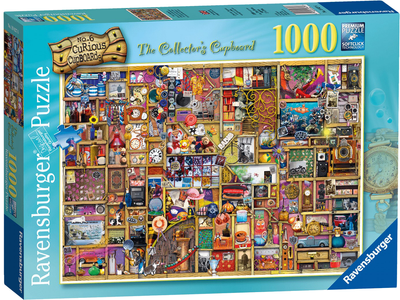 Puzzle Ravensburger The Collector's Cupboard 70 x 50 cm 1000 elementow (4005556198276)