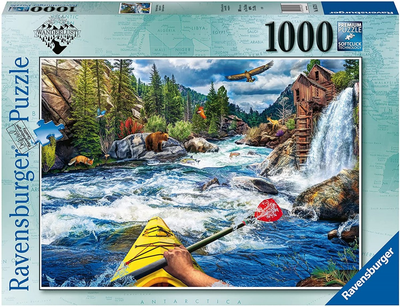 Puzzle Ravensburger Whitewater Kayaking 70 x 50 cm 1000 elementow (4005556165728)