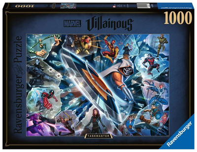 Puzzle Ravensburger Marvel Villainous Taskmaster 70 x 50 cm 1000 elementow (4005556169054)