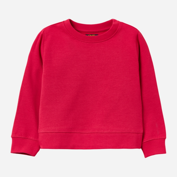 Bluza bez kaptura dziewczęca OVS 1898536 110 cm Czerwona (8057274452792)