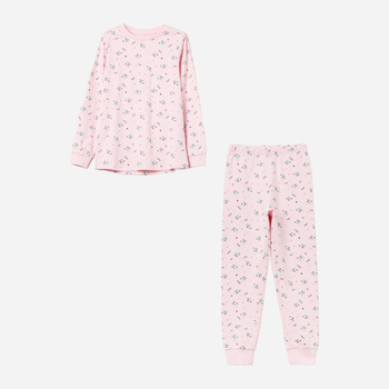 Piżama dziecięca (bluza + spodnie) OVS 1892492 104 cm Różowa (8052147148192)