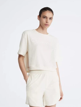 Футболка оверсайз жіноча Calvin Klein 123854030 XL Молочна (1159795727)