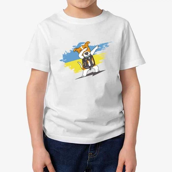 Футболка дитяча JHK "Пес Патрон деб" 98 см Білий (MD-30-241-32-11)
