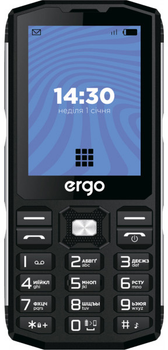 Мобильный телефон Ergo E282 Dual Sim Black