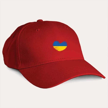 Кепка MALFINI "Україна у серці" U Червоний (MD-31-1411-38-13)