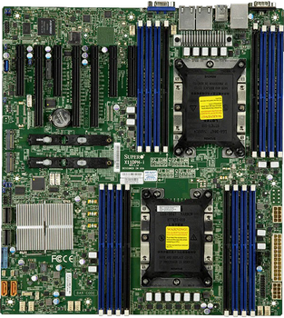 Материнська плата Supermicro MBD-X11DPH-I-O (s3647, Intel C621, PCI-Ex16)