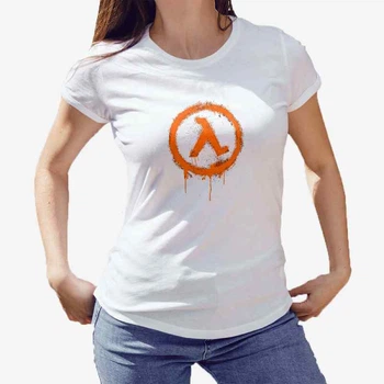 Футболка жіноча JHK "Half Life" S Білий (MD-20-1592-18-11)