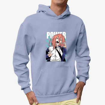 Худі чоловіче JHK "Людина Бензопила Пауер" S Блакитний (MD-26-794-18-12)