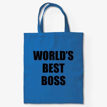 Сумка MD "World_s best boss" 37х41 Синій (MD-33-441-40-23)