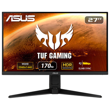 Монитор Asus 27" TUF Gaming VG27AQL1A HDMI, DP, USB, IPS, 2560x1440, 170Hz, 1ms, sRGB 130%, G-SYNC