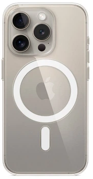 Чехол противоударный OEMG Guard Shockproof+ Premium Clear Case with MagSafe для Apple iPhone 15 Pro Max (6.7") Transparent (MT233ZM/A)