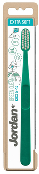 Зубна щітка Jordan Green Clean для дітей 5 - 10 років Ultrasoft (7046110031643)