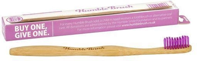 Зубна щітка Humble Bamboo Toothbrush Medium Pink (7350075690426)