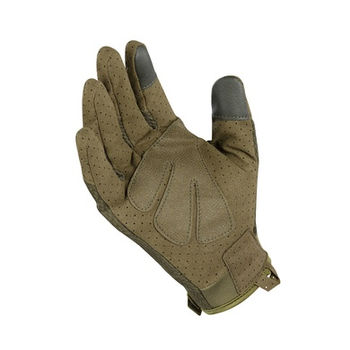 Тактичні рукавиці повнопалі із захистом Олива L