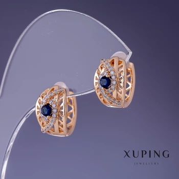 Сережки Xuping 15х9мм "позолота 18К ", ida56702