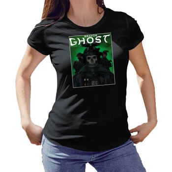 Футболка жіноча JHK "Call of Duty Ghost" XL Чорний (MD-20-3331-21-14)