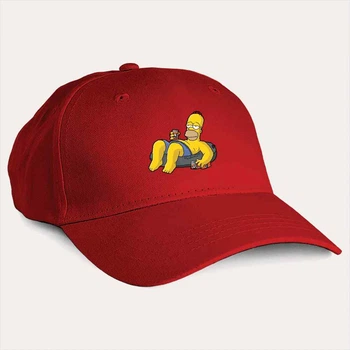 Кепка MALFINI "Сімпсон плавальний круг" U Червоний (MD-31-3264-38-13)