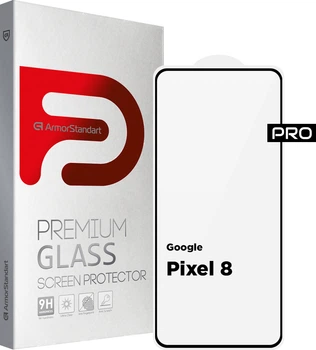 Защитное стекло ArmorStandart Pro для смартфона Google Pixel 8 Black (ARM72907)