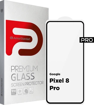 Защитное стекло ArmorStandart Pro для смартфона Google Pixel 8 Pro Black (ARM72908)