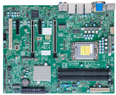 Материнська плата Supermicro MBD-X13SAE-F-O (s1700, Intel W680, PCI-Ex16)
