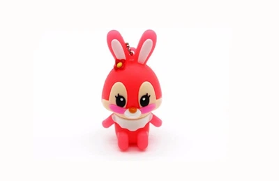 Фигурная флешка Dinosaur Driver 32GB Rabbit Pink