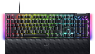 Клавиатура проводная Razer BlackWidow V4 Yellow Switch RU USB Black (RZ03-04692500-R3R1)