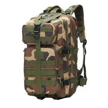 Рюкзак тактичний AOKALI Outdoor A10 35L Camouflage Green