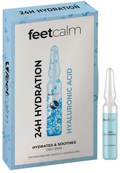 Ампули FeetCalm зволожувальна процедура для ніг із гіалуроновою кислотою 7x2 мл (8436595600318)