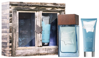 Zestaw męski Lolita Lempicka Homme Woda toaletowa 100 ml + Żel po goleniu 75 ml (3760269840188/3760269848115)