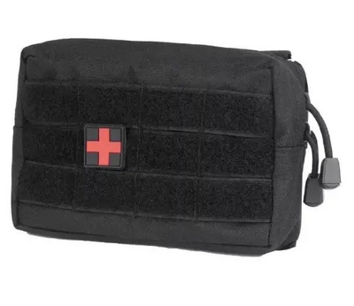Аптечка тактична набір першої допомоги 25 елементів Mil-Tec First Aid Set black 16025302