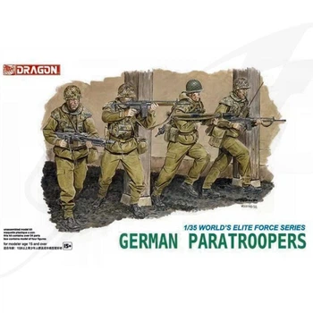 Сборная модель 1/35 немецкие десантники German Paratroopers Dragon D3021