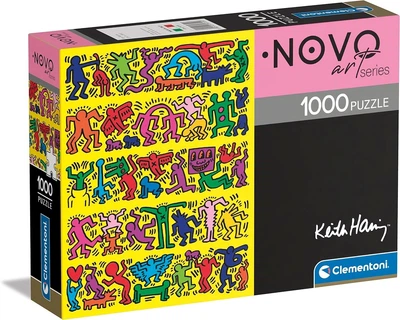 Пазл Clementoni Museum Collection Novo Art Series - Keith Haring Кит Харинг 1000 шт. (39755)