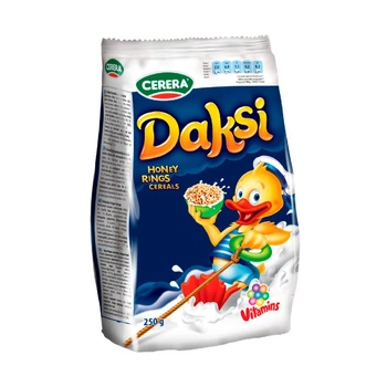 Злакові кільця медові Daksi Cerera 250г