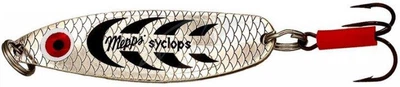 Блесна MEPPS SYCLOPS #1 12.0гр серебро/черный,SYN1AG-bc