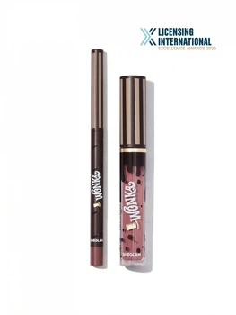 Олівец та помада для губ Sheglam Willy wonka Cocoa Kiss Lip Duo-Cookies N' Milk, 2,7 0,25 г