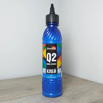 Клей для обойных стыков Q2 Aqua-stripe Divo Fix 250 мл (X-307)