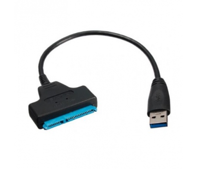 Кабель Usb 3.0 AM to SATA black 0.1m для HDD - SSD дисков