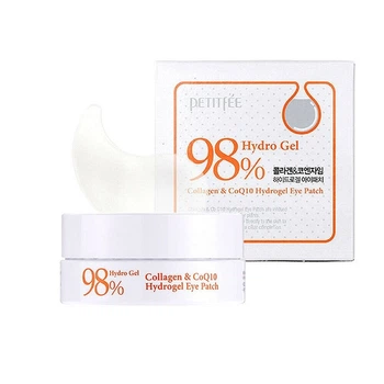 Гідрогелеві патчі для очей з колагеном і коензимом Q10 - PETITFEE Collagen & Co Q10 Hydrogel Eye Patch - 60 шт