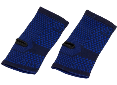 Еластичний гомілковостопний бандаж Liga Sport (бандаж для гомілковостопного суглоба) синій