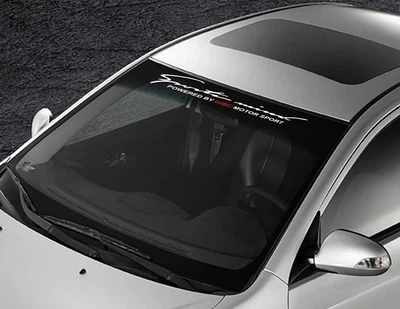 Наклейка на лобовое стекло ARB 3D TUNING STUDIO Sports WRC 1300х200х0.080мм