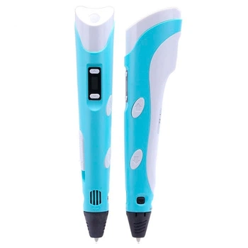 3D ручка Голубой PEN-2 MyRiwell с New LED дисплеем (SH771127)