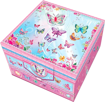 Zestaw kreatywny Pulio Pecoware Butterflies w pudełku z szufladkami (5907543778197)