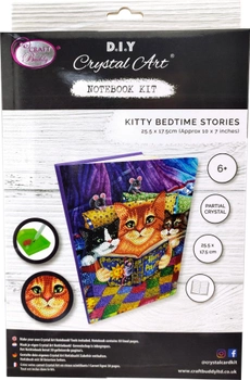 Zestaw kreatywny Craft Buddy Notebook Kitty Bedtime Stories (5055865486587)