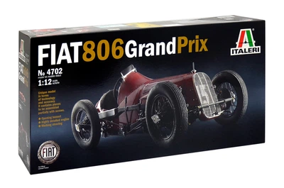 Сборная модель 1/12 ретро авто Fiat 806 Grand Prix Italeri 4702