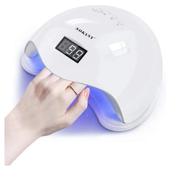 Лампа для маникюра Sokany SK-923 профессиональная UV/LED 48 Вт белая