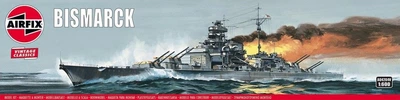 Сборная модель 1/600 линкор Бисмарк Bismarck Airfix A04204V