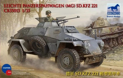 Сборная модель 1/35 бронеавтомобиля Sd.Kfz. 221 Bronco CB35013