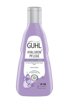 Увлажняющий шампунь для сухих и ослабленных волос Guhl Hyaluron+ Pflege 250 мл