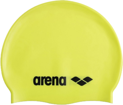 Шапочка для плавання Arena Classic Silicone (91662-107) Уні OSFM Жовтий (3468336977743)